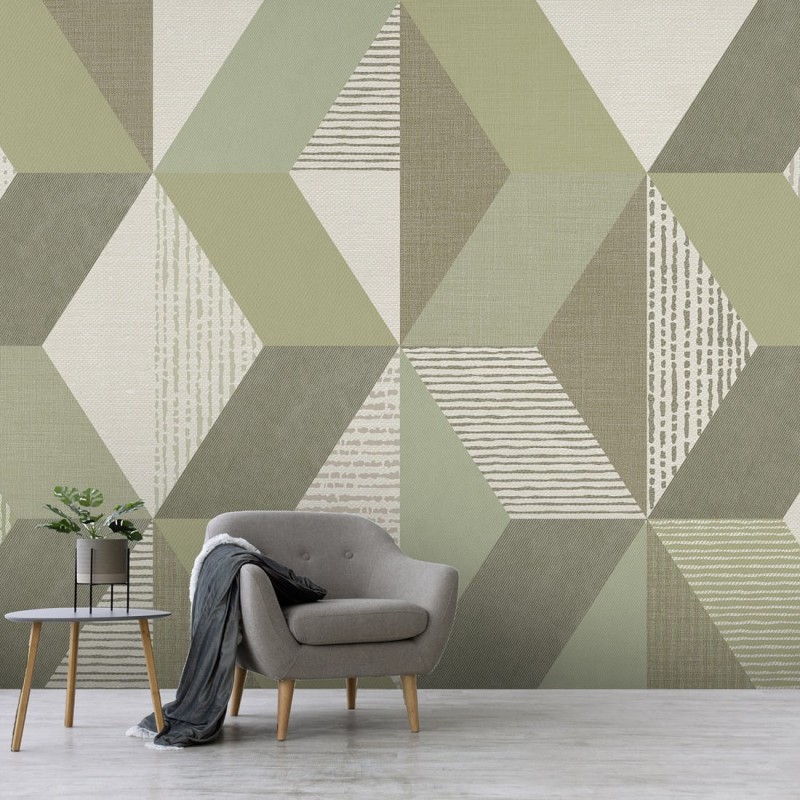 Fototapeta trójkątne geometryczne krawędzie