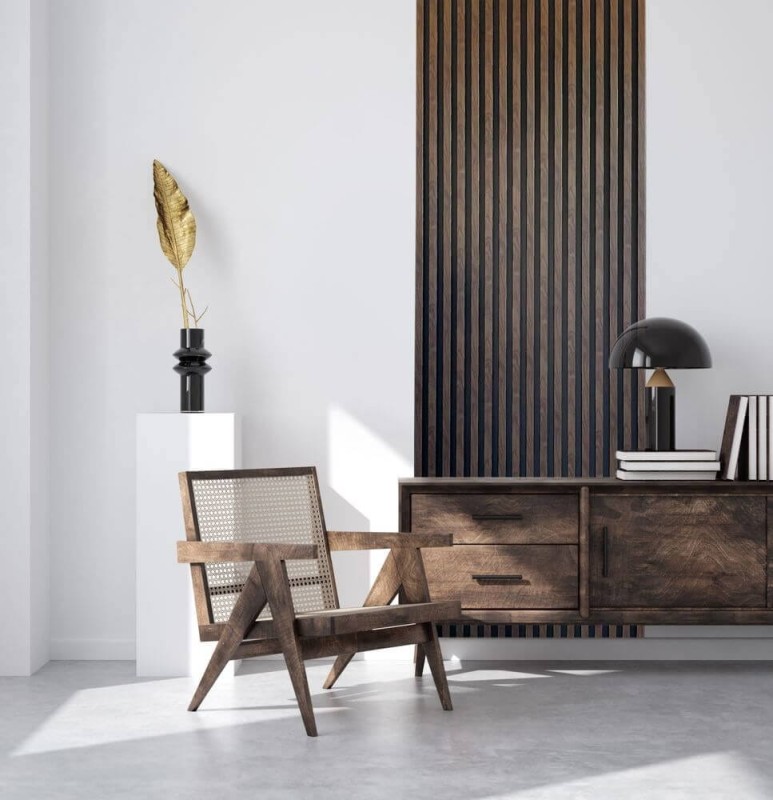 Lamela ścienna Vasco Walnut