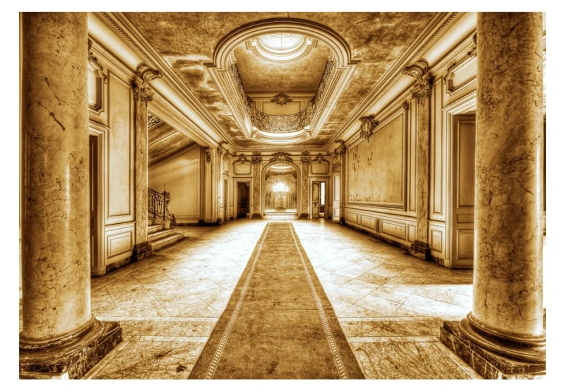 Fototapeta samoprzylepna - Tajemnica marmuru - sepia