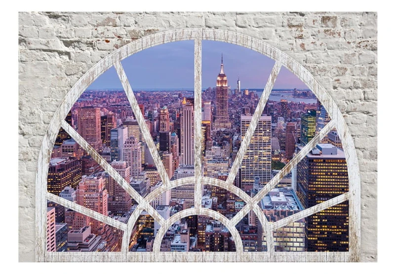 Fototapeta samoprzylepna - NY- Wieczorne miasto