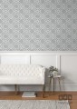 Navy, Grey & White BL70018 tapeta ścienna Wallquest