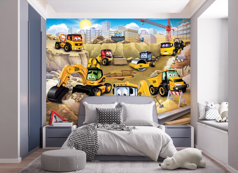 Fototapeta dla dzieci My first JCB