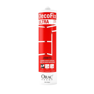 Klej montażowy do łączeń sztukaterii FX400 DecoFix Ultra 270ml Orac Decor
