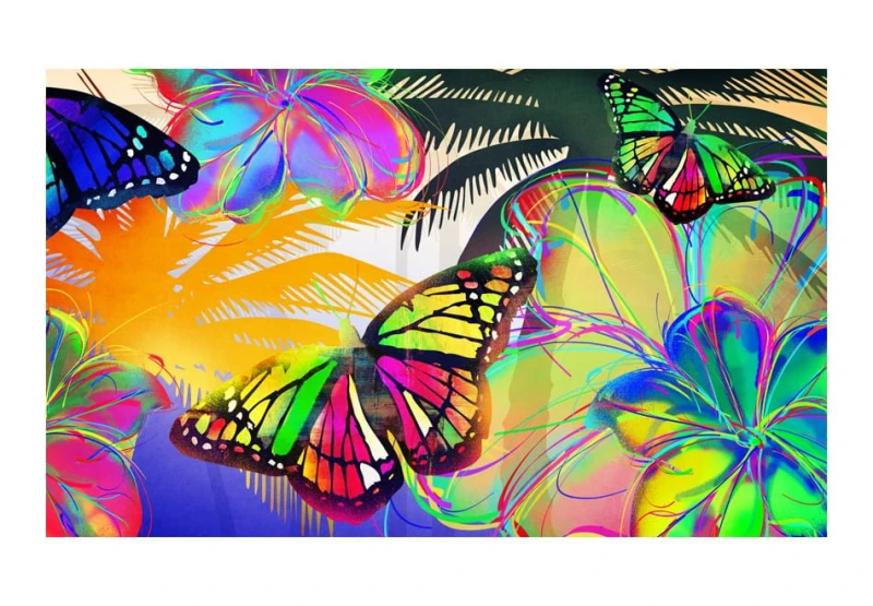 Fototapeta - Butterflies in the stomach