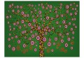 Fototapeta - abstrakcja: drzewo (zielony)