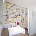 Fototapeta - Colored polka dots
