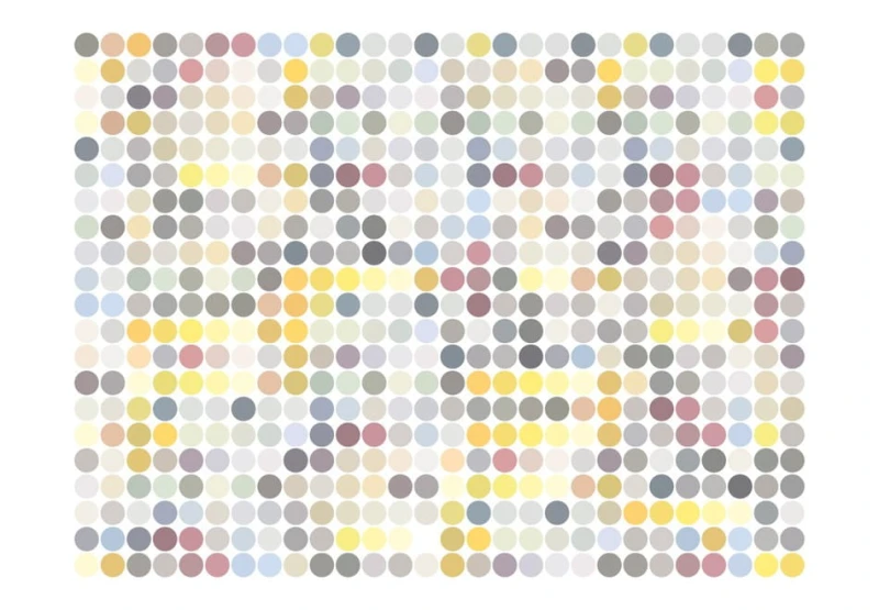 Fototapeta - Colored polka dots