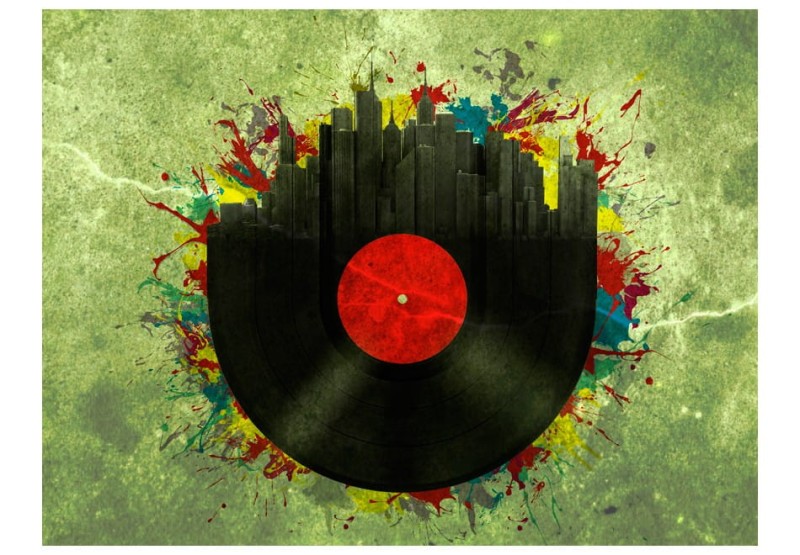 Fototapeta - Colorful melodies of the city