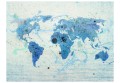 Fototapeta - Cruising and sailing -  The World map
