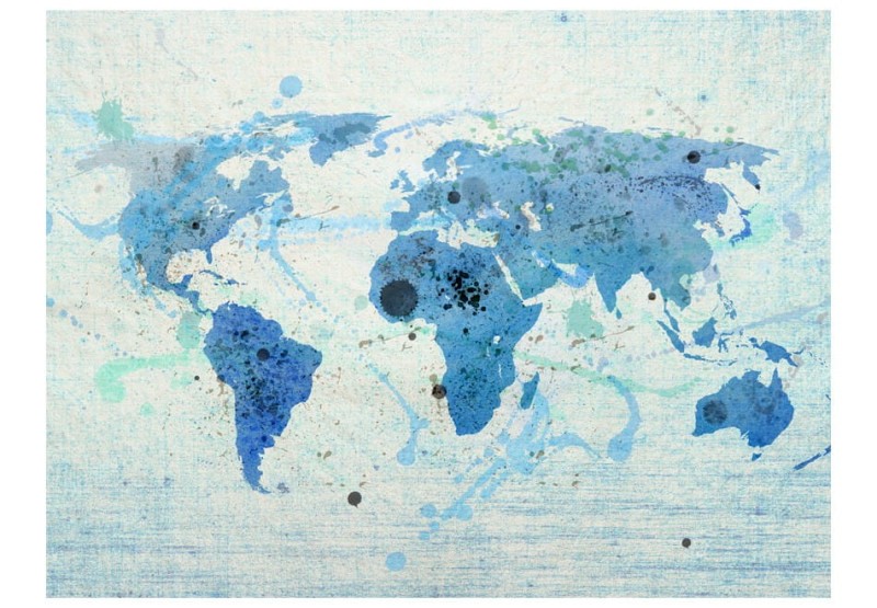 Fototapeta - Cruising and sailing -  The World map