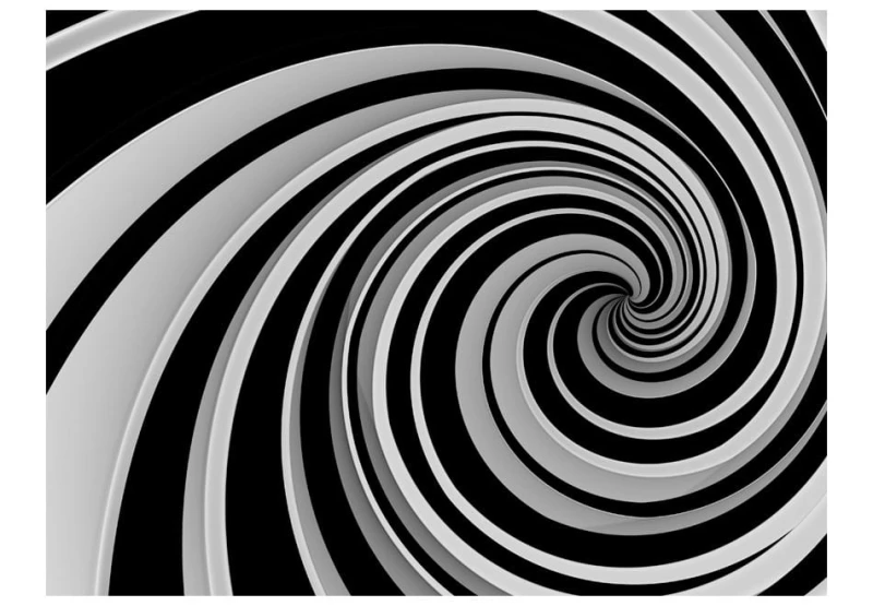 Fototapeta - Black and white swirl