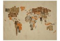 Fototapeta - Indiana Jones - map of adventures