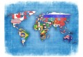Fototapeta - Flags of countries