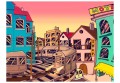 Fototapeta - Morning in a city
