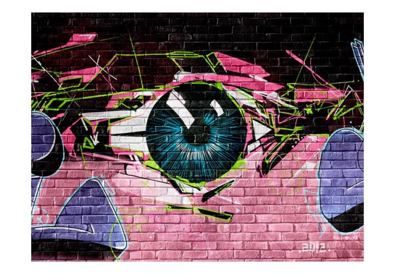 Fototapeta - oko (graffiti)