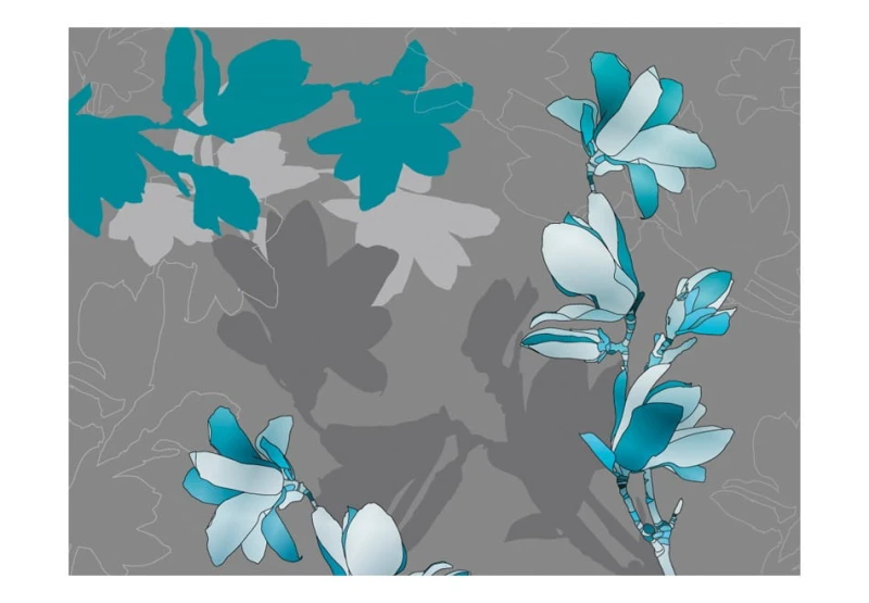Fototapeta - Niebieskie magnolie