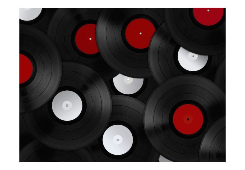 Fototapeta - Winyle: Retro