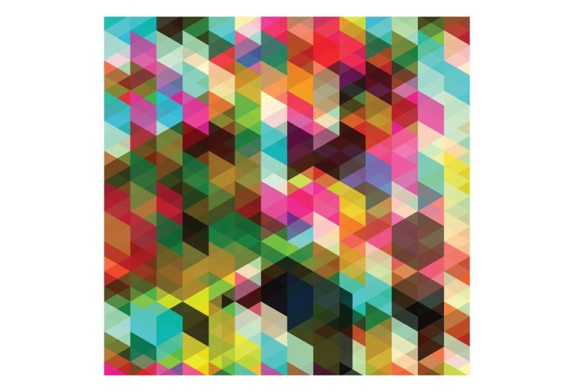Fototapeta - Kolorowa geometria