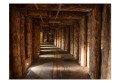 Fototapeta - Wooden passage