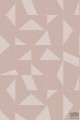 Fototapeta z geometrycznym wzorem w odcieniach różu