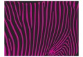 Fototapeta - Zebra pattern (fioletowy)