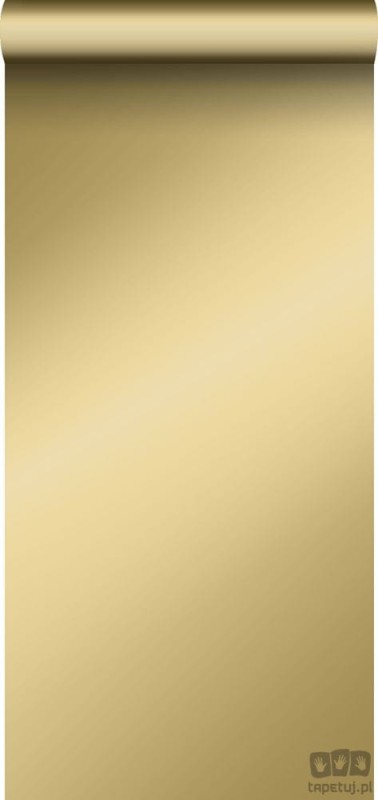 Tapeta na flizelinie gładka złota