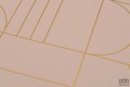 Tapeta wzór geometryczny kwadraty różowa flizelina