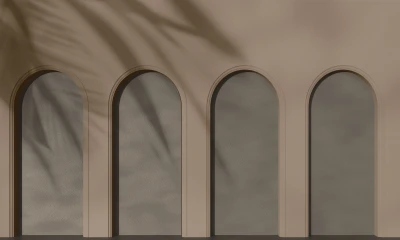 Fototapeta 3D łuki