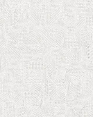 Tapeta winylowa na flizelinie z ozdobnym geometrycznym tłoczeniem