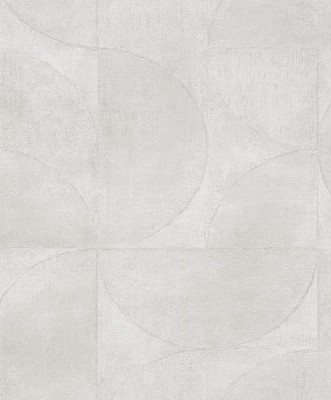 Tapeta winylowa na flizelinie z motywem geometrycznym écru