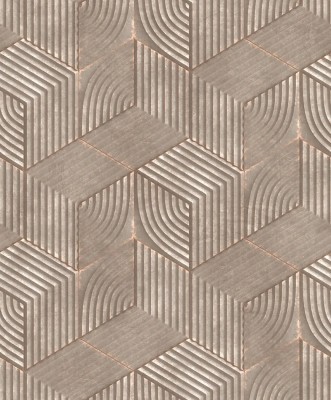 Tapeta winylowa na flizelinie z motywem geometrycznym