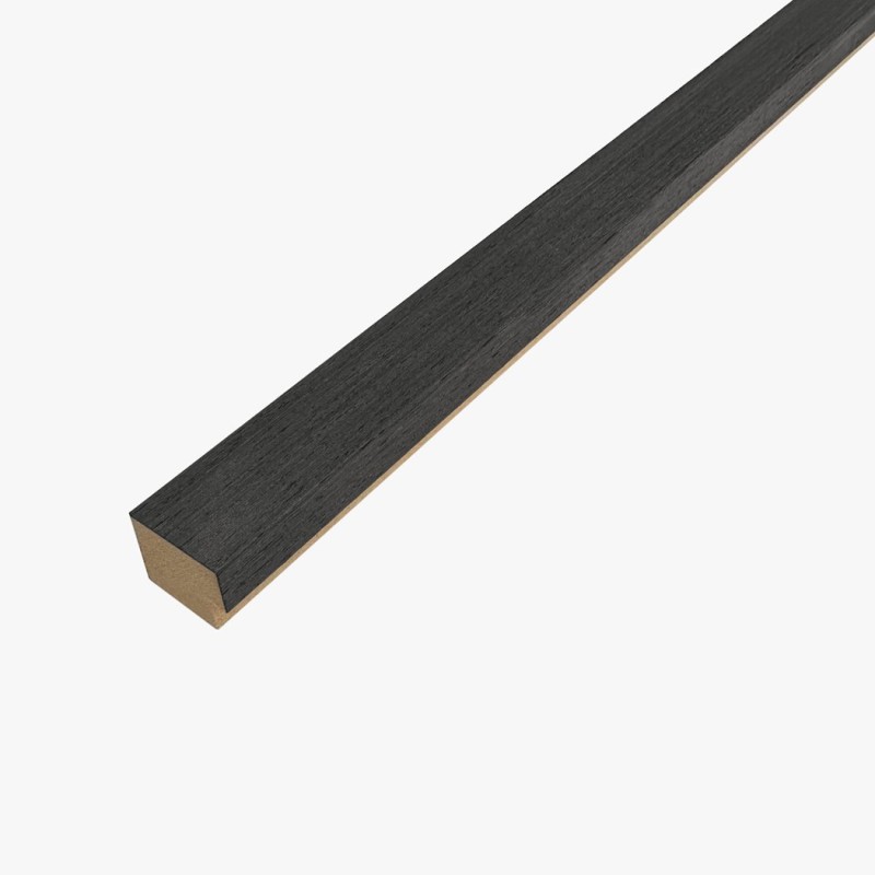 Zakończenie prawe lameli Veneer Graphite