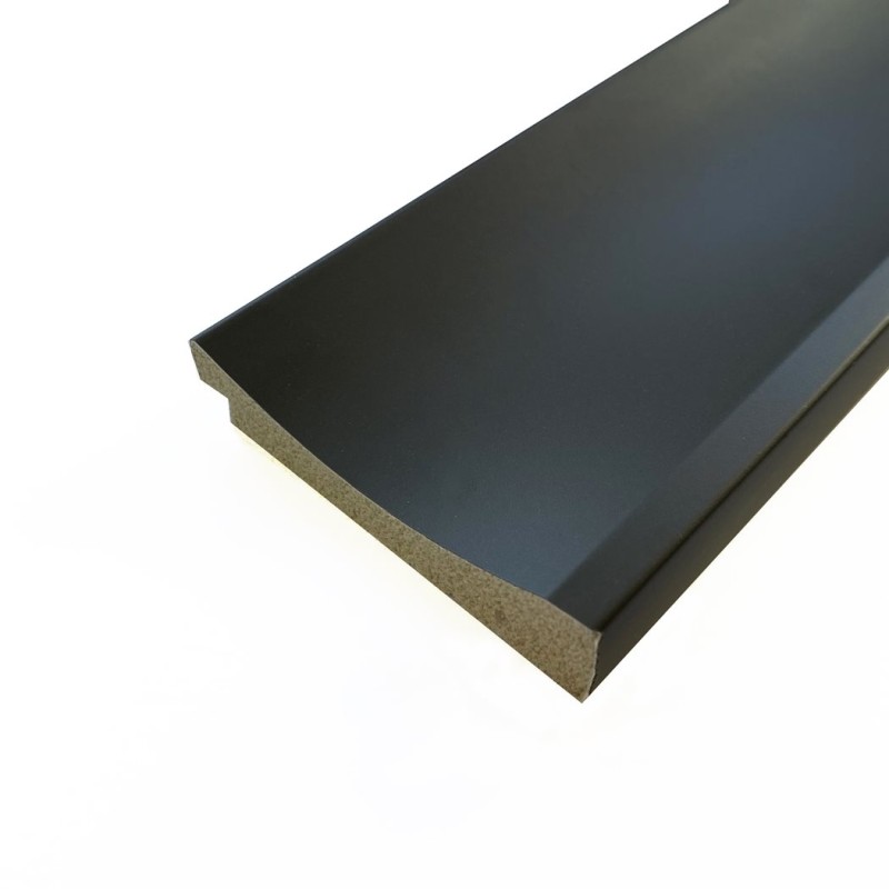 Zakończenie prawe lameli Velutto Shadow Grey