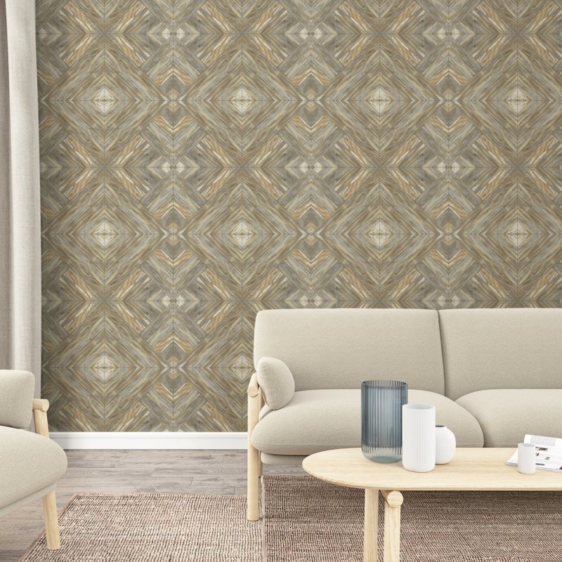 Fototapeta na flizelinie geometryczny wzór 3D