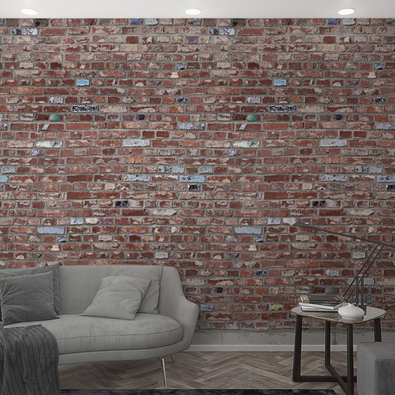 Fototapeta na flizelinie ściana z cegieł