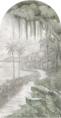 Fototapeta w kształcie łuku - Paleo