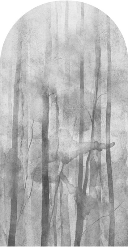 Fototapeta w kształcie łuku - Mori Grey