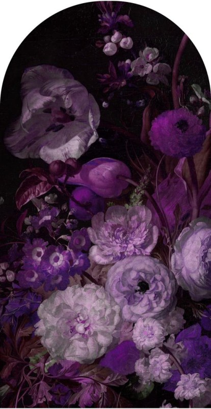 Fototapeta w kształcie łuku - Violet Dream