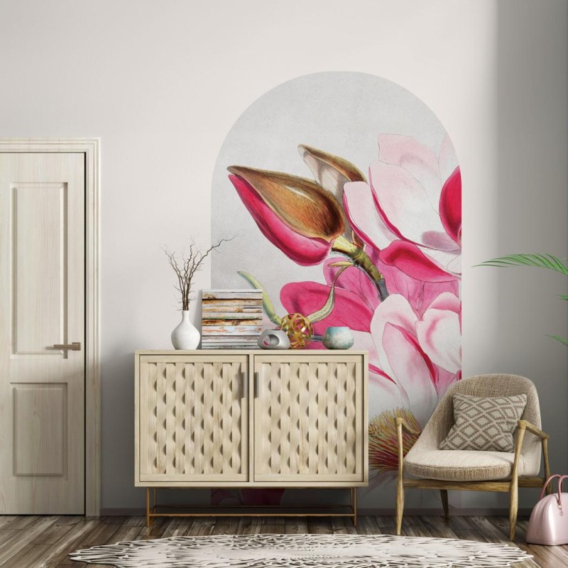 Fototapeta w kształcie łuku - Magnolia