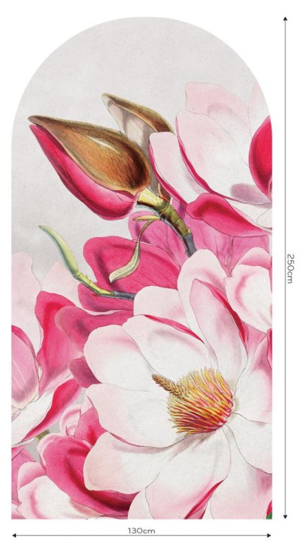 Fototapeta w kształcie łuku - Magnolia