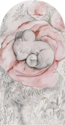 Fototapeta w kształcie łuku - Little Nap Light