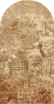 Fototapeta w kształcie łuku - Gulliver Rust