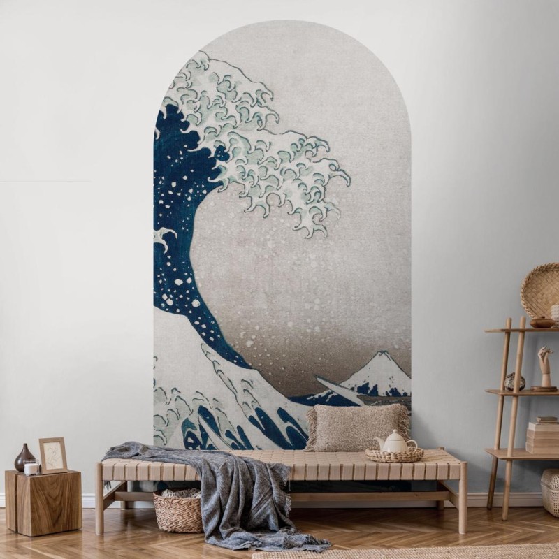 Fototapeta w kształcie łuku - Hokusai