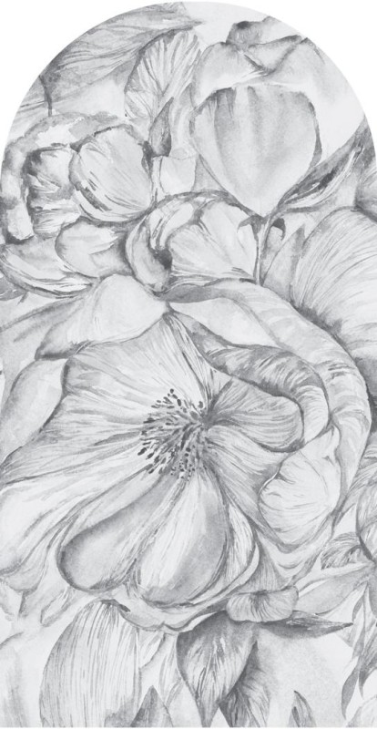 Fototapeta w kształcie łuku - Brassica Light