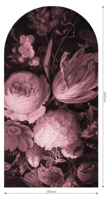 Fototapeta w kształcie łuku - Boudoir Pink