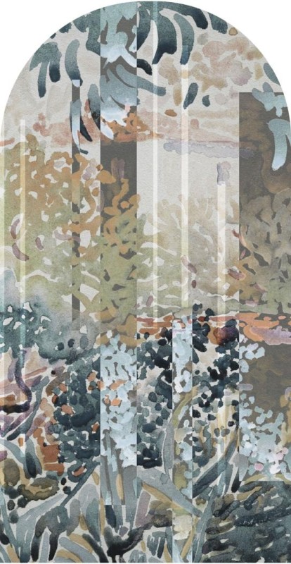 Fototapeta w kształcie łuku - Arboretum Green