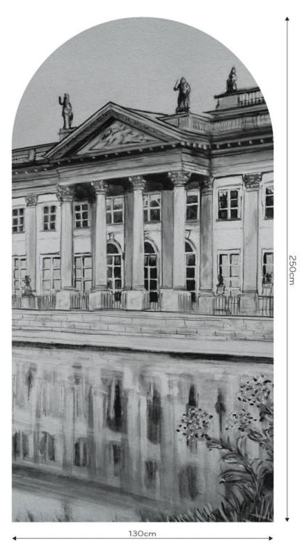 Fototapeta w kształcie łuku - Royal
