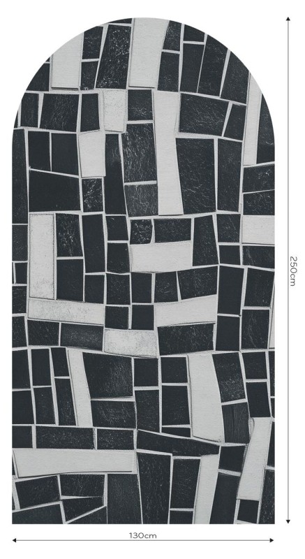 Fototapeta w kształcie łuku - Mosaico