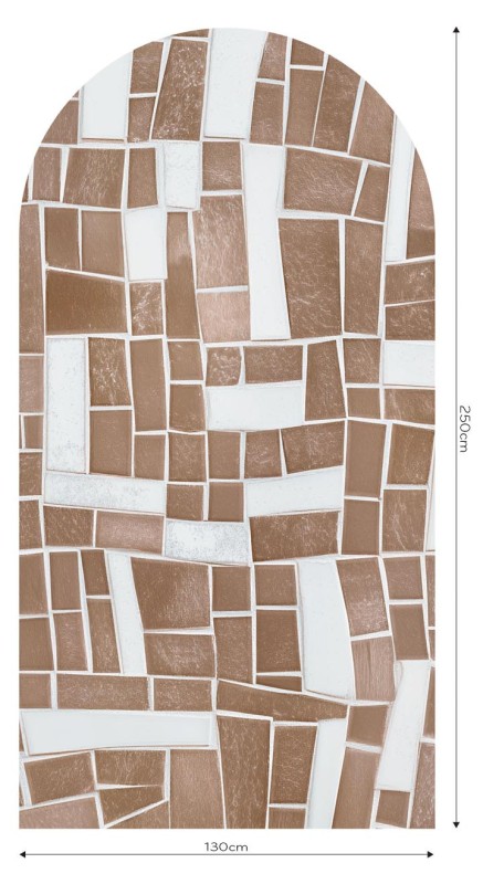 Fototapeta w kształcie łuku - Mosaico Light