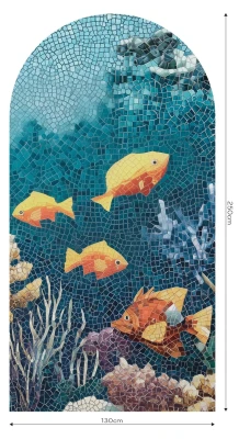 Fototapeta w kształcie łuku - Oceania